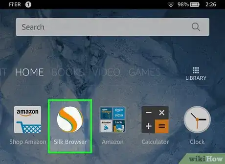 Image titled Use the Silk Web Browser on an Amazon Kindle Fire Step 3