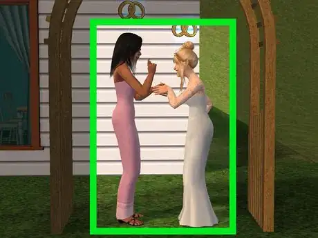 Image titled Sims 2 Polygamy Marry First Sim