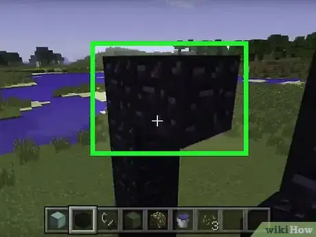 Image titled Build a Nether Portal in Minecraft Console Step 5