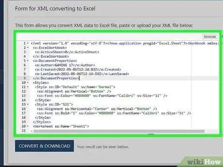 Image titled Convert XML to Excel Step 12