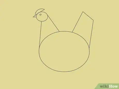 Image titled Draw a Chicken Step 19