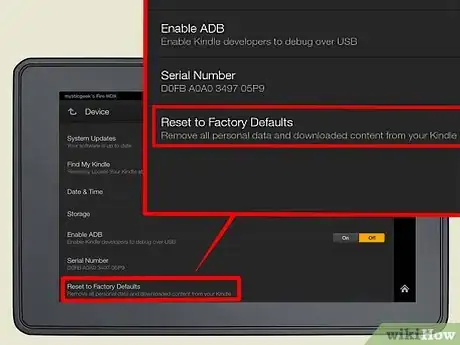 Image titled Reset a Kindle Step 2