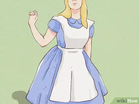 Image titled Dress Like Alice from Alice in Wonderland Step 2