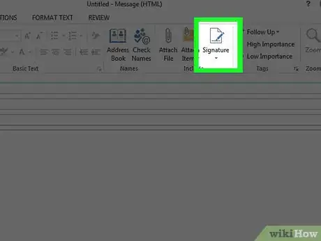 Image titled Add a Signature in Microsoft Outlook Step 16