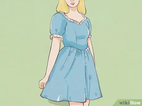 Image titled Dress Like Alice from Alice in Wonderland Step 1