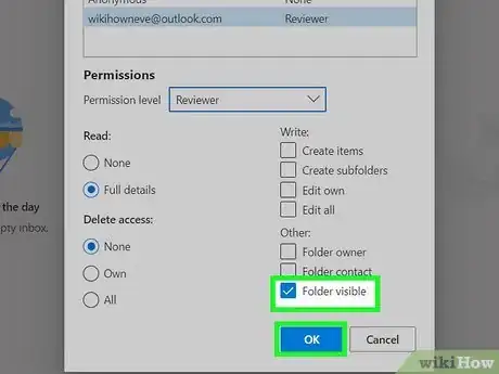 Image titled Share a Folder in Outlook Step 6