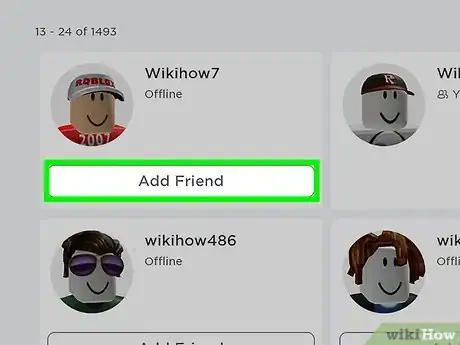 Image titled Add Friends on Roblox Step 7