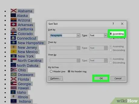 Image titled Alphabetize in Microsoft Word Step 4