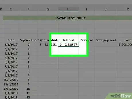 Image titled Create a Mortgage Calculator With Microsoft Excel Step 18