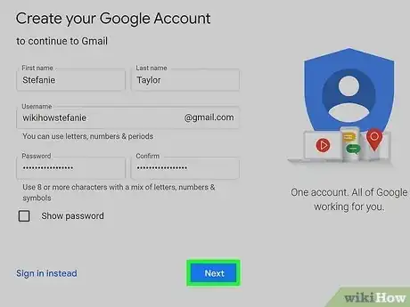 Image titled Create a Gmail Account Step 6