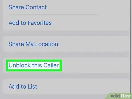 Image titled Unblock a Number on an iPhone Step 16