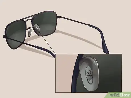 Image titled Tell if Ray Ban Sunglasses Are Fake Step 7
