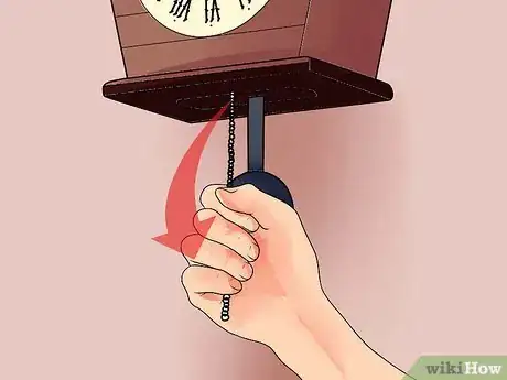 Image titled Set a Cuckoo Clock Step 3
