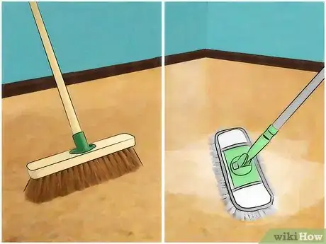 Image titled Clean Cork Floors Step 1