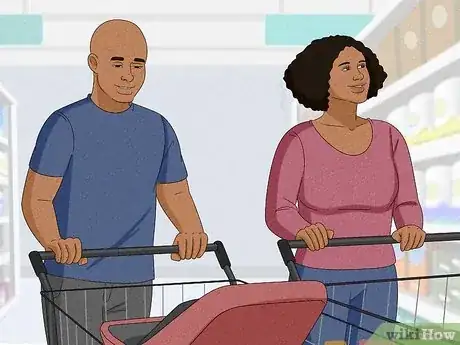 Image titled Put Car Seat in Shopping Cart Step 7