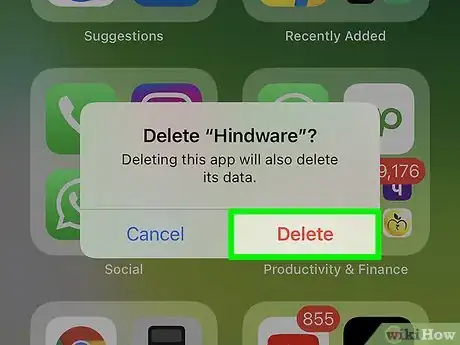 Image titled Delete an iPhone App Step 9