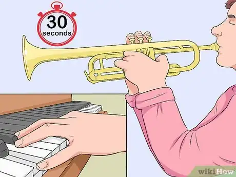 Image titled Play High Notes on the Trumpet Step 1
