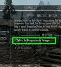 Retrieve and Deliver the Dragonstone in Bleak Falls Barrow in Skyrim