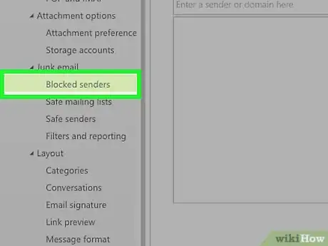 Image titled Block a Sender by Email Address in Hotmail Step 4