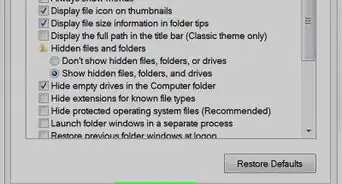 Unhide Folders in Windows 7