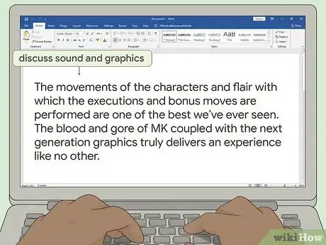 Image titled Write a Video Game Review Step 7