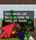Get Luigi on Super Mario 64 DS