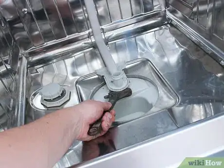 Image titled Replace the Dishwasher’s Drain and Wash Impeller Step 3