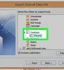 Export Outlook Contacts You've Recently E Mailed