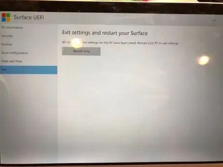 Image titled Surface UEFI exit and restart
