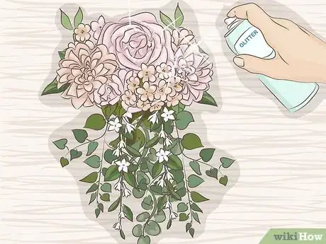 Image titled Make a Bridal Bouquet With Artificial Flowers Step 20