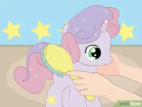Image titled Take Care of a My Little Pony: Friendship Is Magic Plush Toy Step 14
