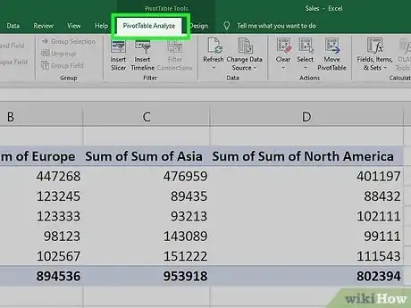 Image titled Delete a Pivot Table Step 2