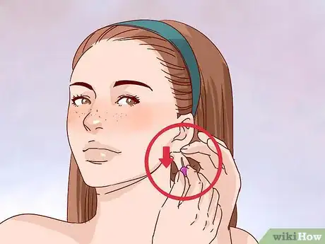 Image titled Hide an Ear Piercing Step 7