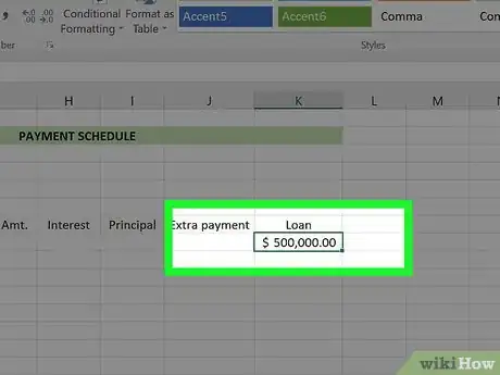 Image titled Create a Mortgage Calculator With Microsoft Excel Step 10