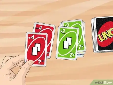 Image titled Uno Rules Stacking Step 3