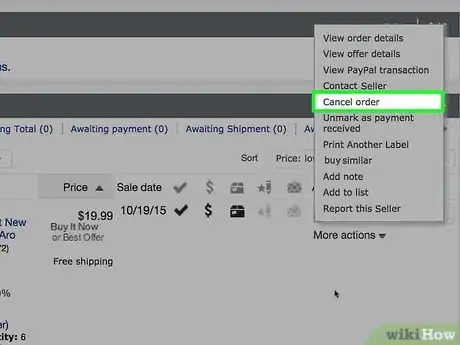 Image titled Cancel an Order on eBay Step 6