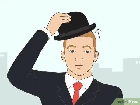 Image titled Wear a Bowler Hat Step 10