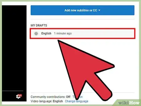 Image titled Add Subtitles to YouTube Videos Step 27