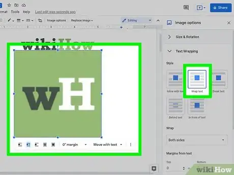 Image titled Overlay Pictures in Google Docs Step 15