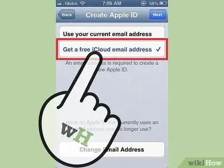 Image titled Create an iCloud Account on iPhone Step 7