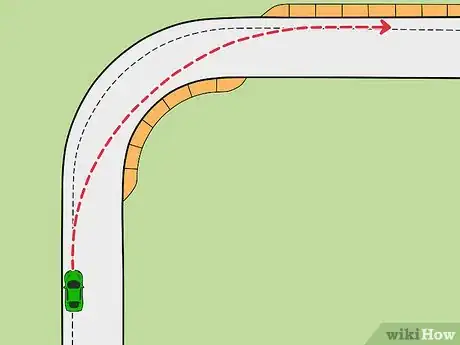 Image titled Make a Tight Turn Quickly in a Car Step 2