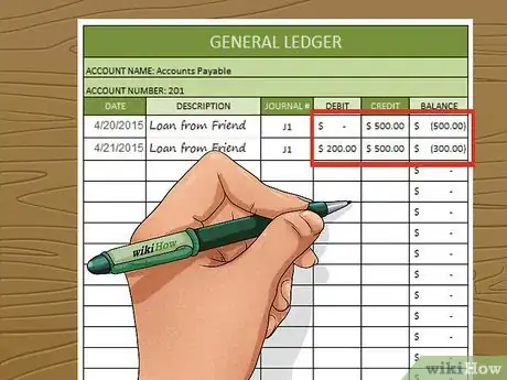Image titled Write an Accounting Ledger Step 19