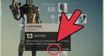 Store Items in Destiny