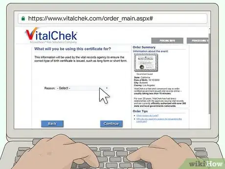 Image titled Get Your Child's Birth Certificate Step 6