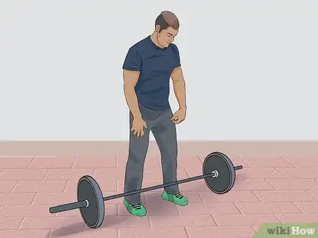 Image titled Perform Bent over Rows Step 1
