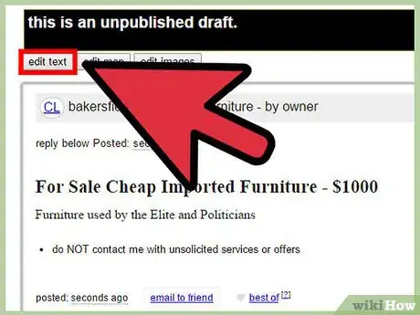 Image titled Post Ads to Craigslist Step 4