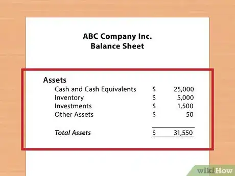 Image titled Calculate Asset to Debt Ratio Step 2