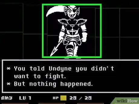 Image titled Spare Undyne in Undertale (Pacifist or Neutral Route) Step 3
