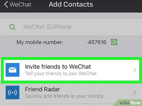 Image titled Invite Friends to WeChat Step 4