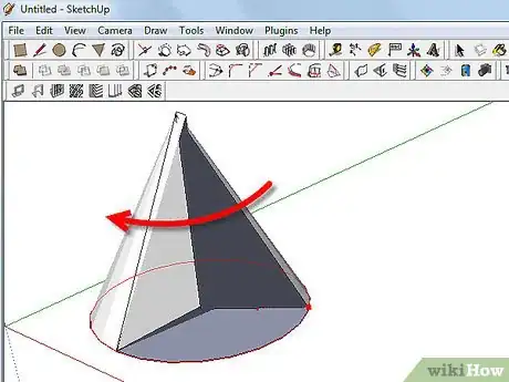 Image titled Make a Cone in Google SketchUp Step 3